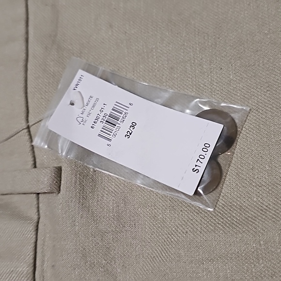 Banana Republic Tailored Fit Tan Pants Size 32x30 NWT - Picture 3 of 6